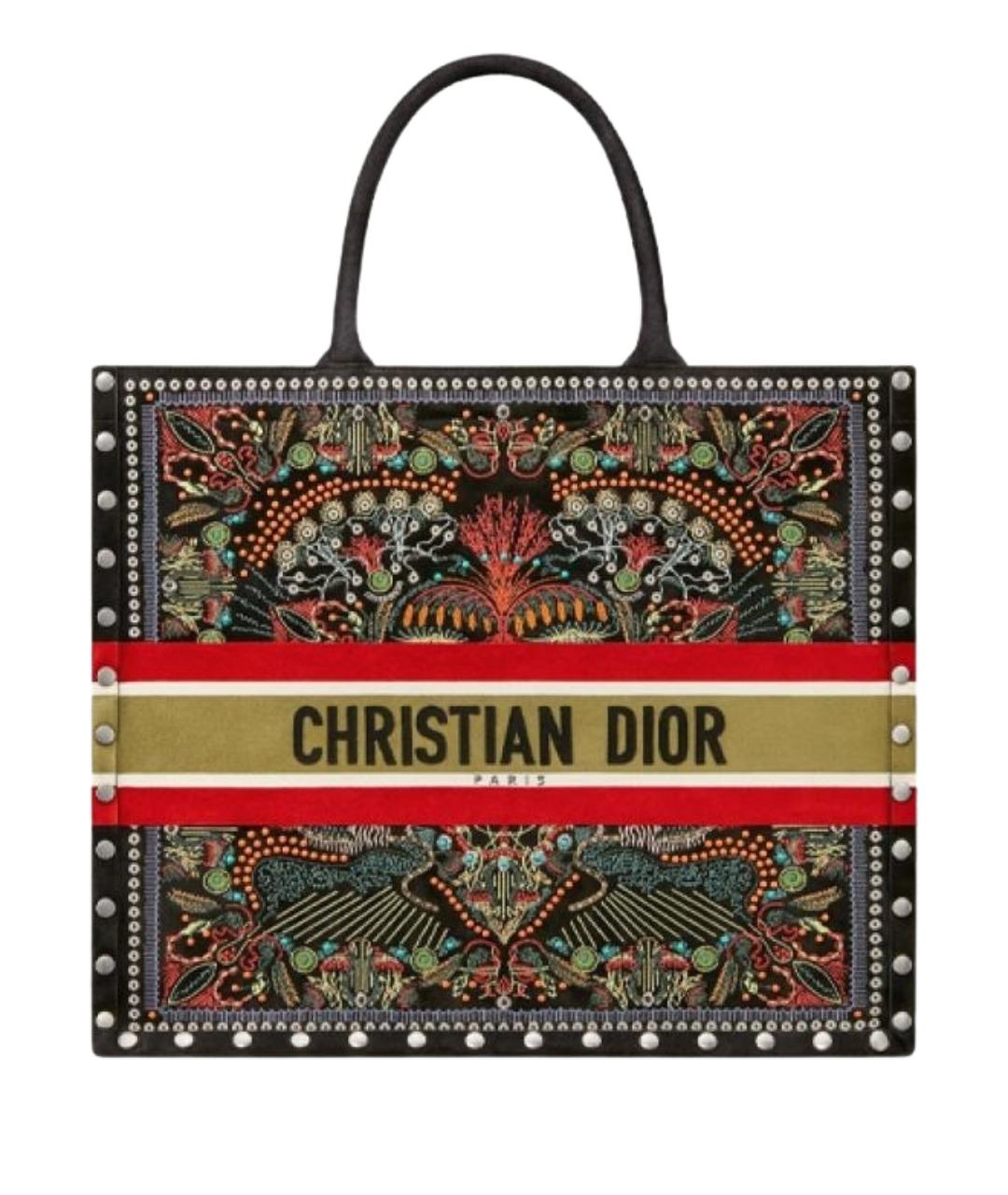 CHRISTIAN DIOR Черная сумка через плечо, фото 1