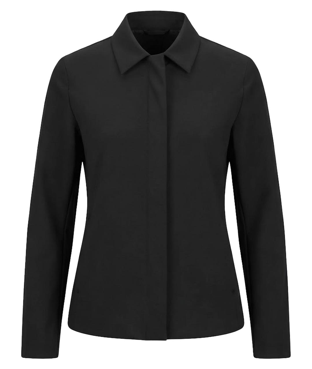 PRADA Черная синтетическая куртка, фото 1