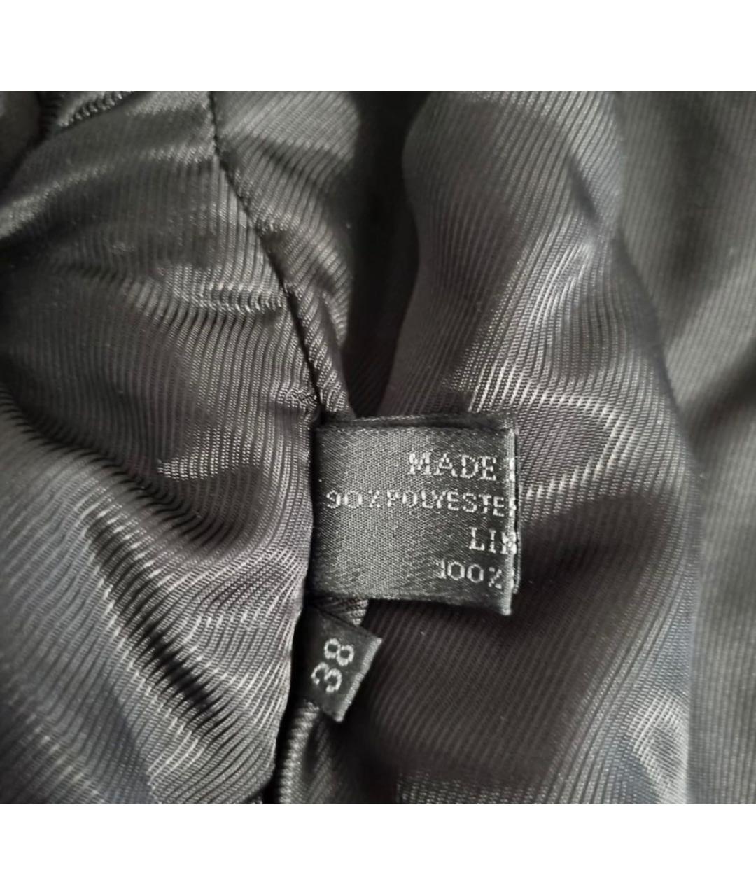 PRADA Черная синтетическая куртка, фото 6