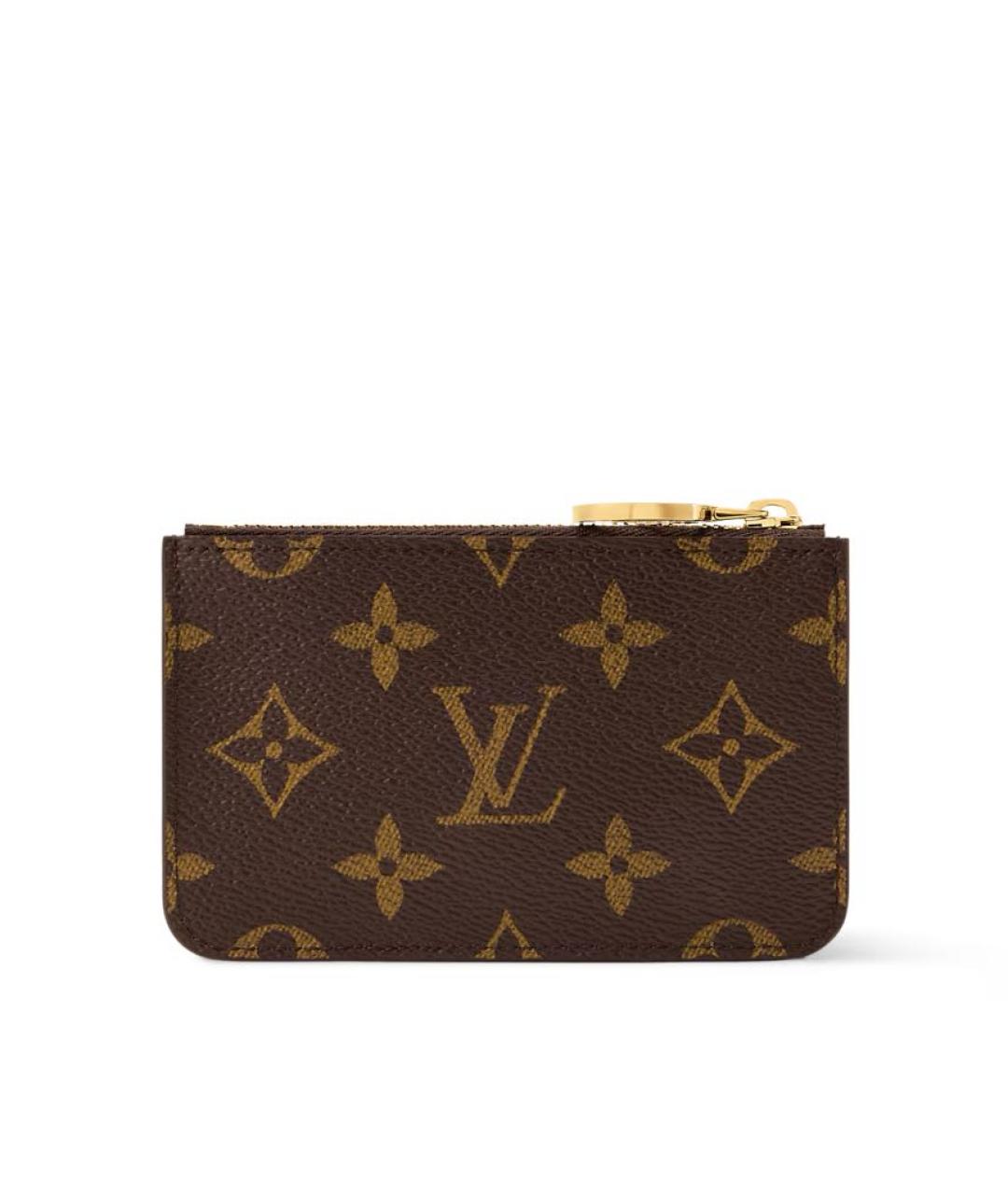 LOUIS VUITTON Розовый кожаный кардхолдер, фото 4