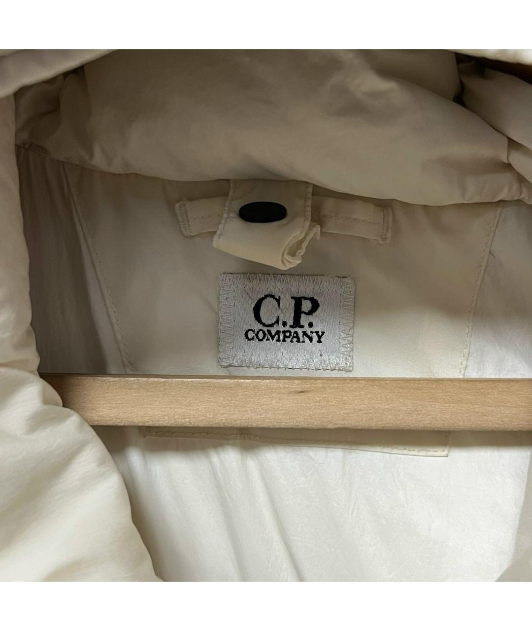 CP COMPANY Бежевый пуховик, фото 4