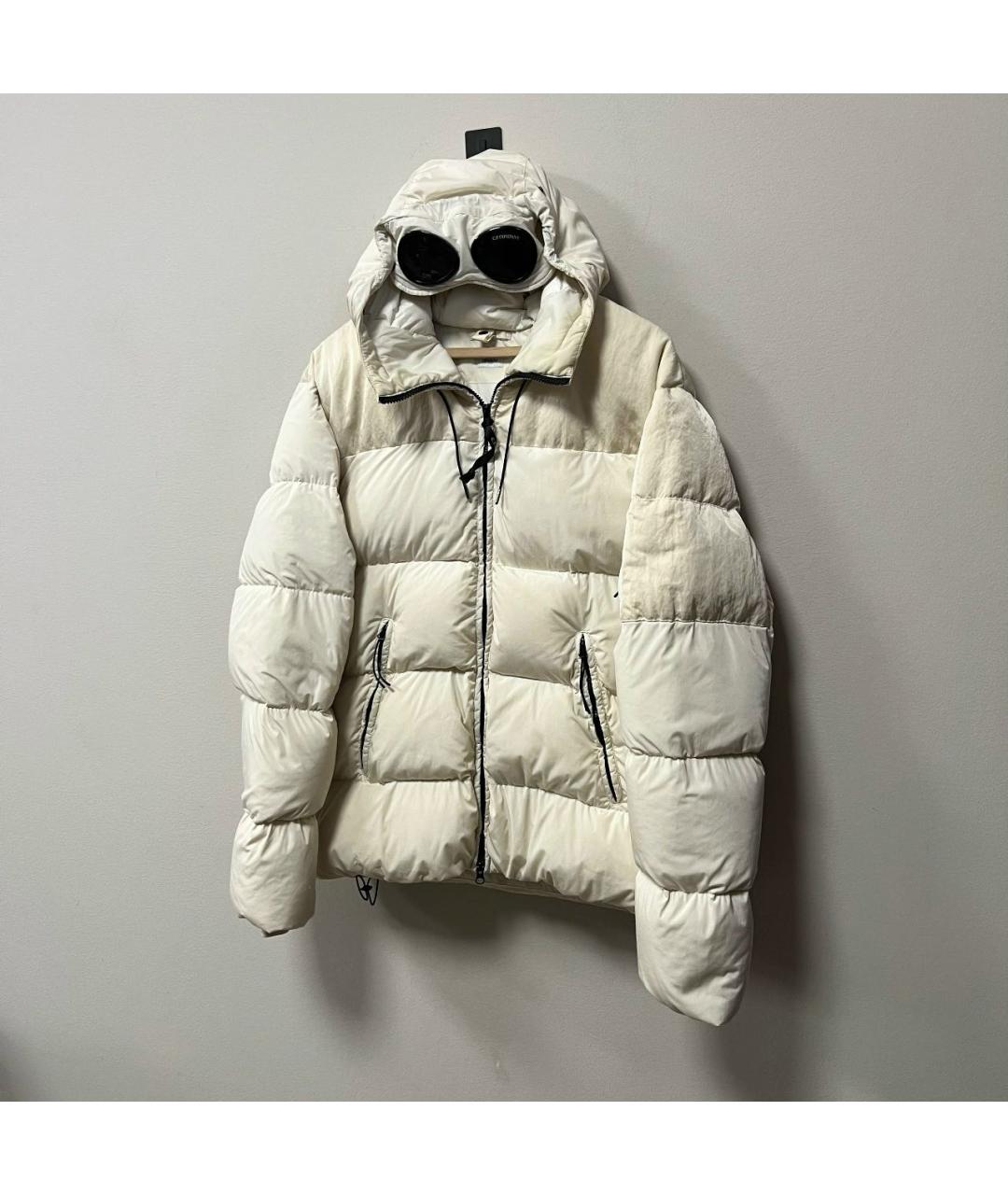 CP COMPANY Бежевый пуховик, фото 2