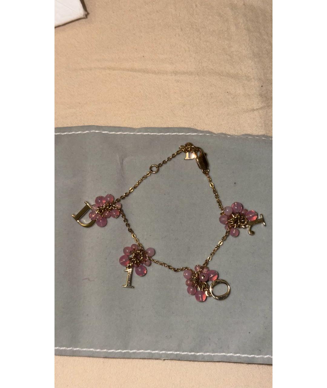 CHRISTIAN DIOR Золотые позолоченные серьги, фото 2