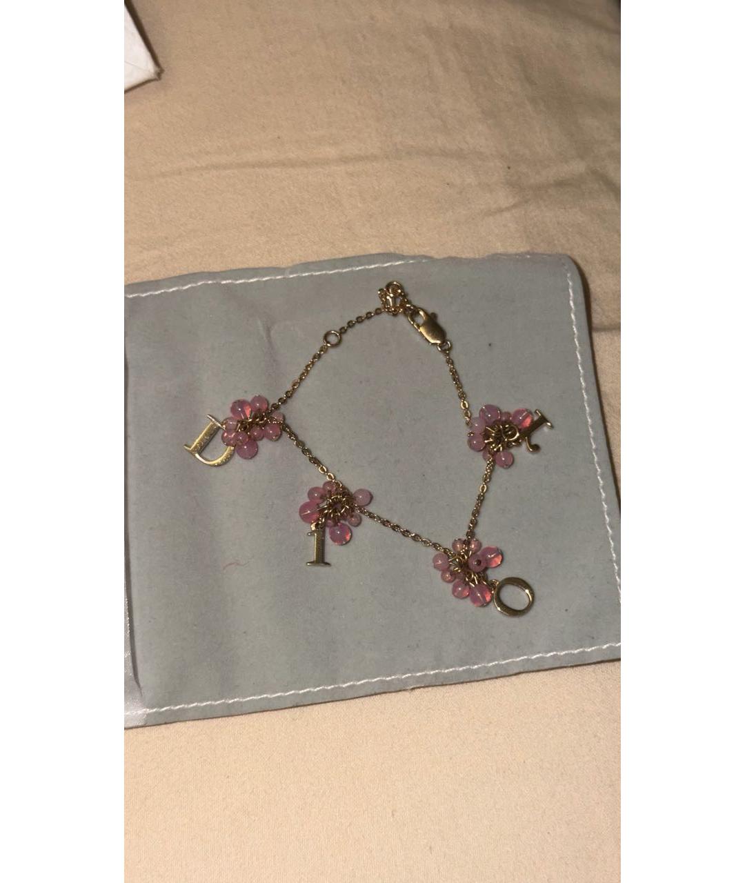 CHRISTIAN DIOR Золотые позолоченные серьги, фото 3