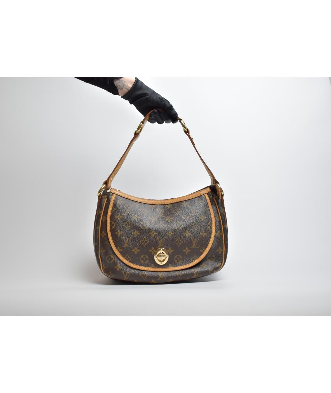 LOUIS VUITTON Коричневая сумка через плечо, фото 10