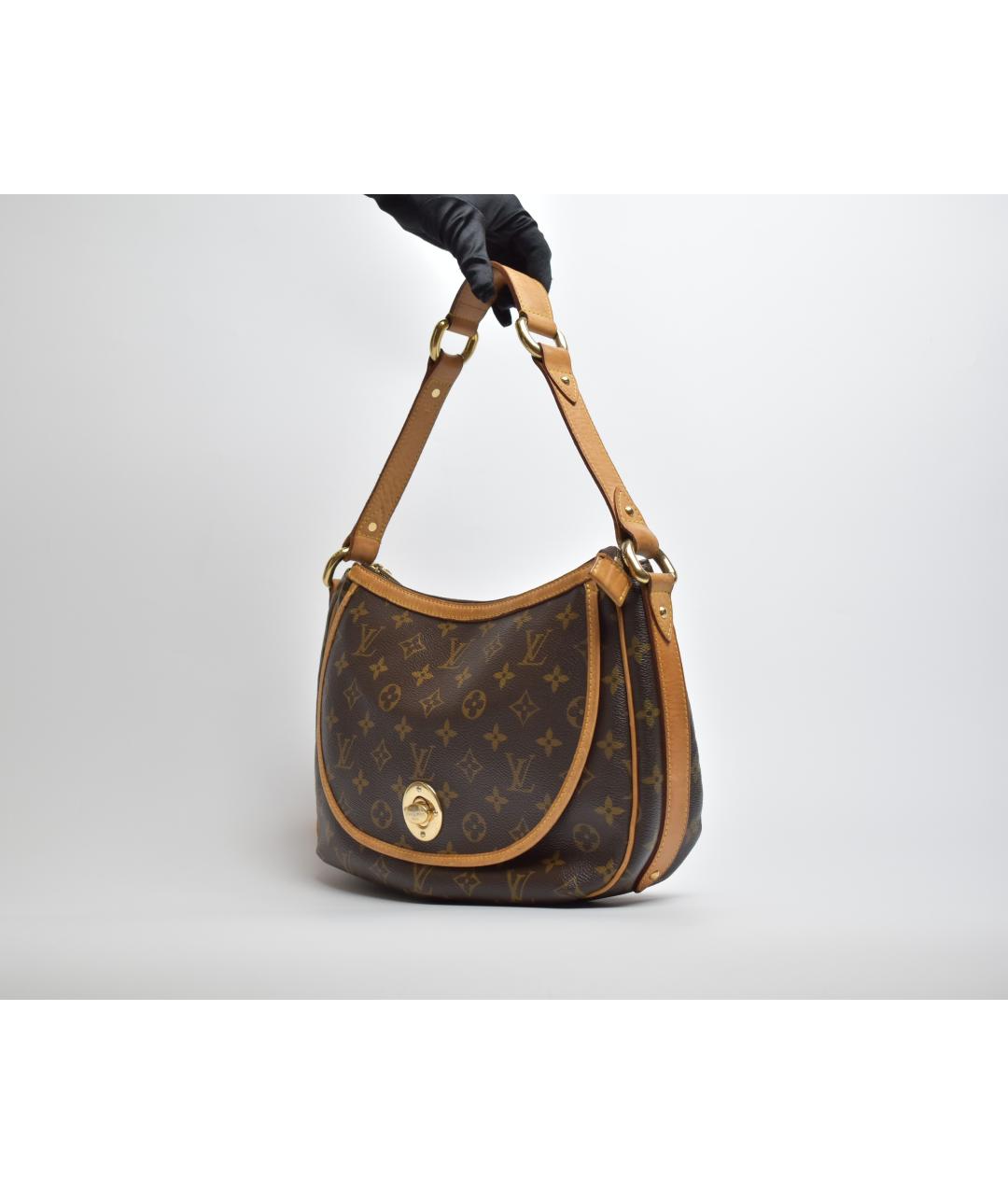 LOUIS VUITTON Коричневая сумка через плечо, фото 2