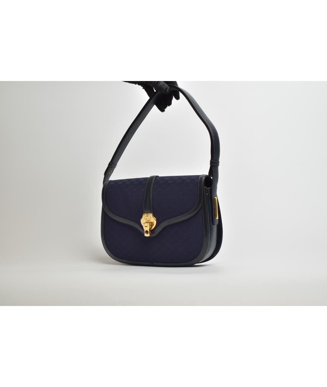 GUCCI Синяя сумка через плечо, фото 2
