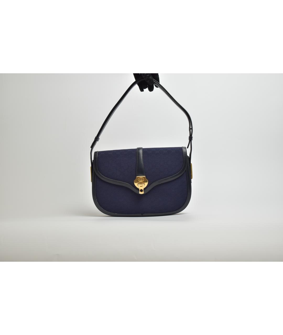 GUCCI Синяя сумка через плечо, фото 10