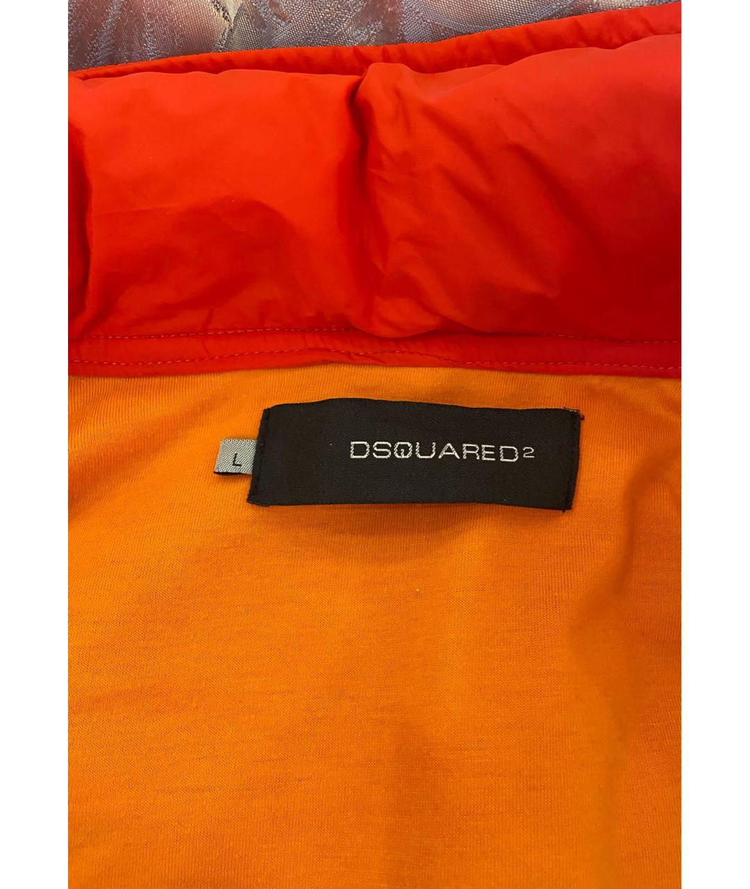 DSQUARED2 Красная хлопковая куртка, фото 3