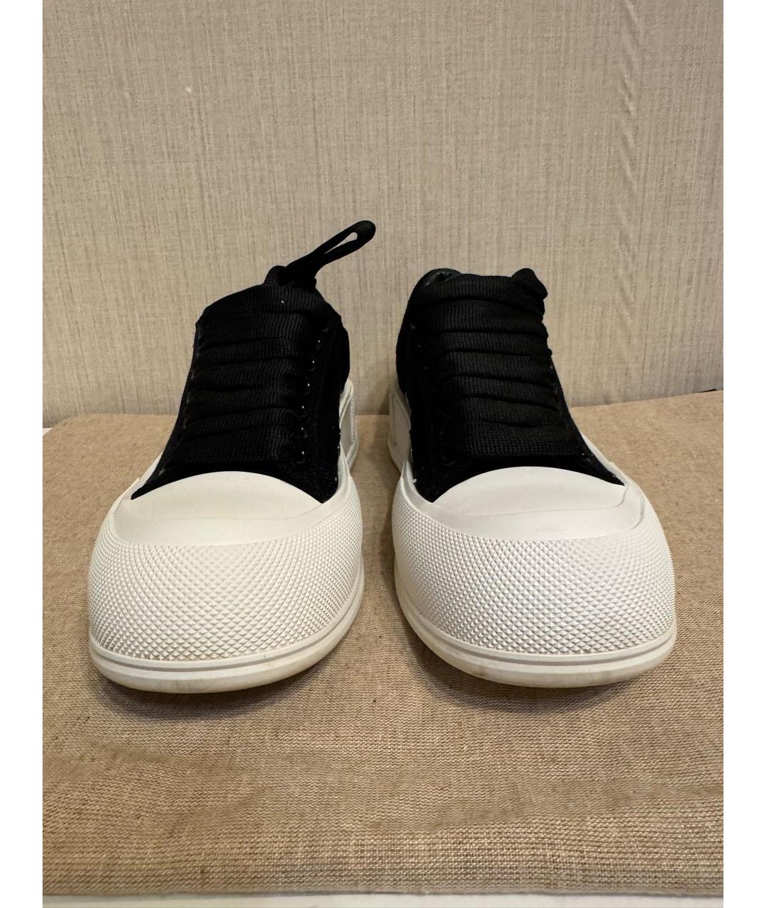 ALEXANDER MCQUEEN Черные кеды, фото 2