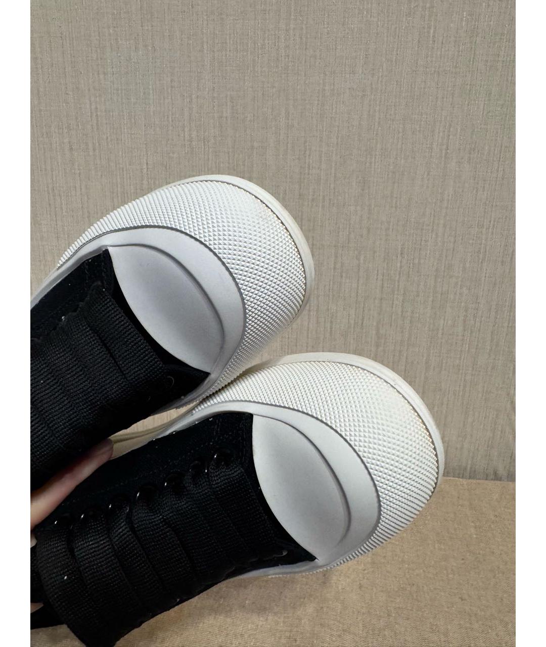 ALEXANDER MCQUEEN Черные кеды, фото 3