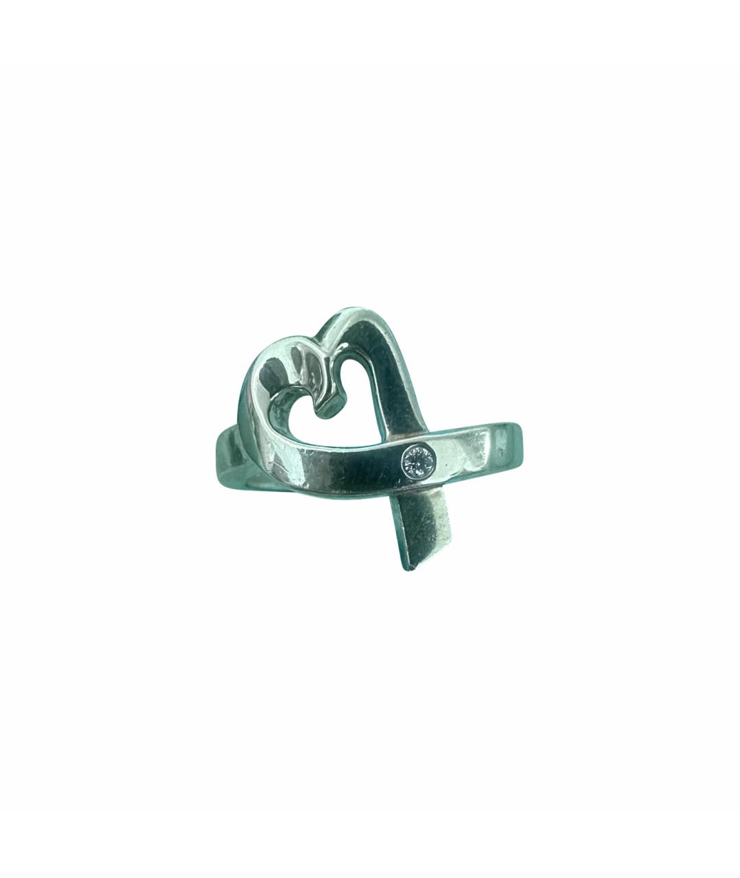 TIFFANY&CO Серебряное серебряное кольцо, фото 7