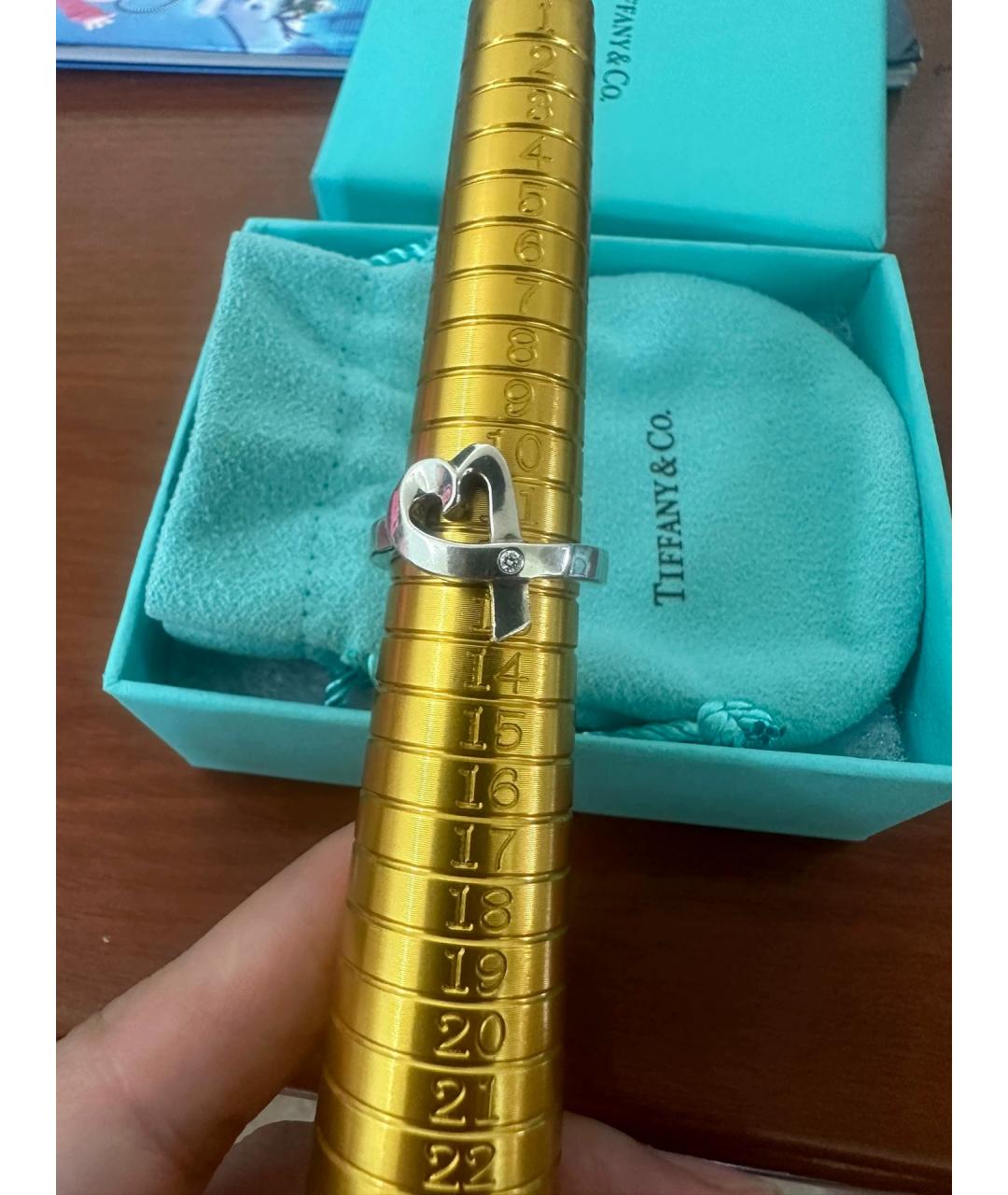TIFFANY&CO Серебряное серебряное кольцо, фото 3