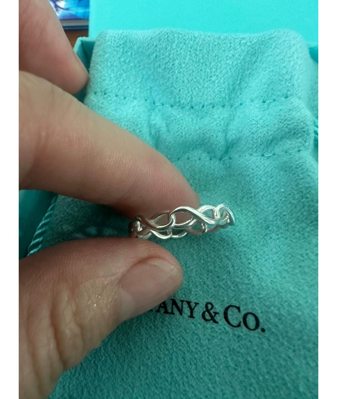 TIFFANY&CO Серебряное серебряное кольцо, фото 2