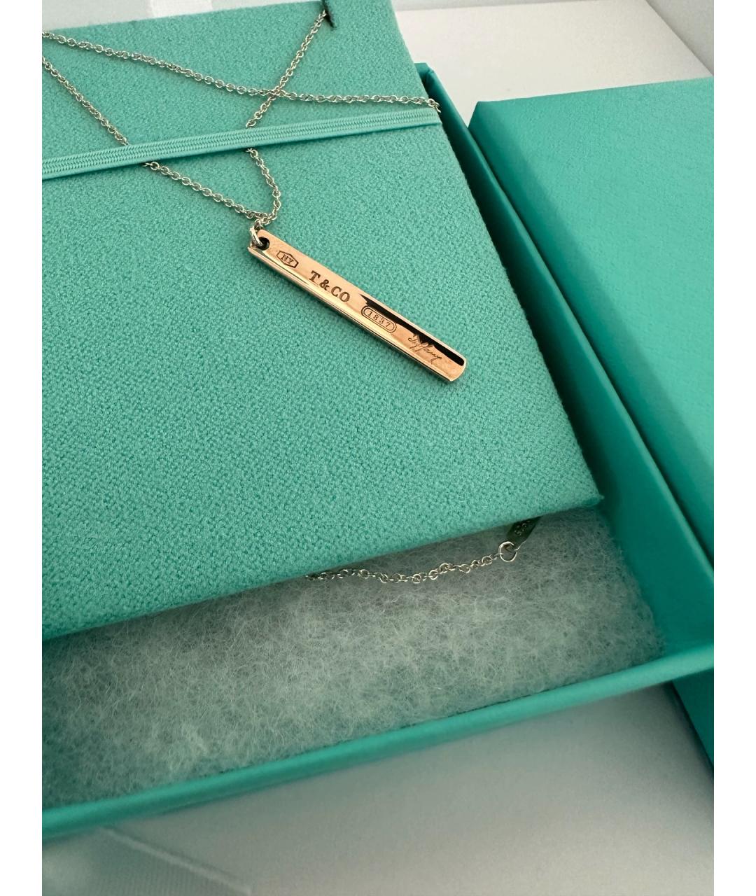 TIFFANY&CO Золотая серебряная подвеска, фото 2