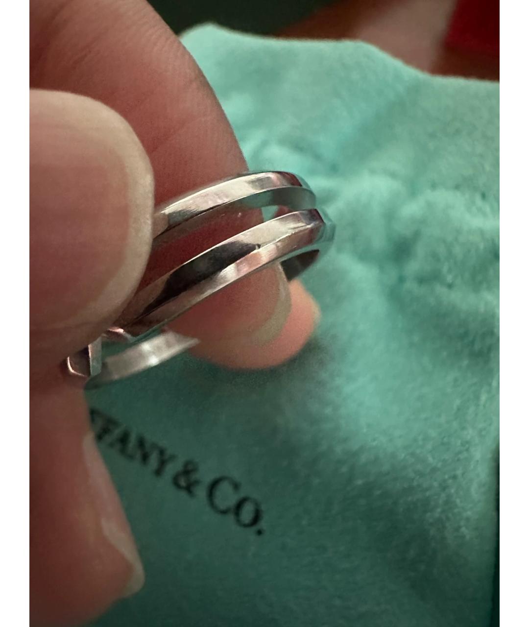 TIFFANY&CO Серебряное металлическое кольцо, фото 7