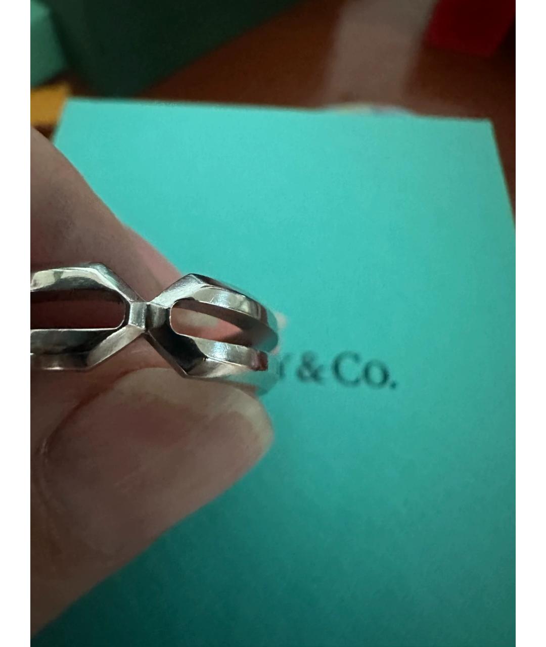 TIFFANY&CO Серебряное металлическое кольцо, фото 2