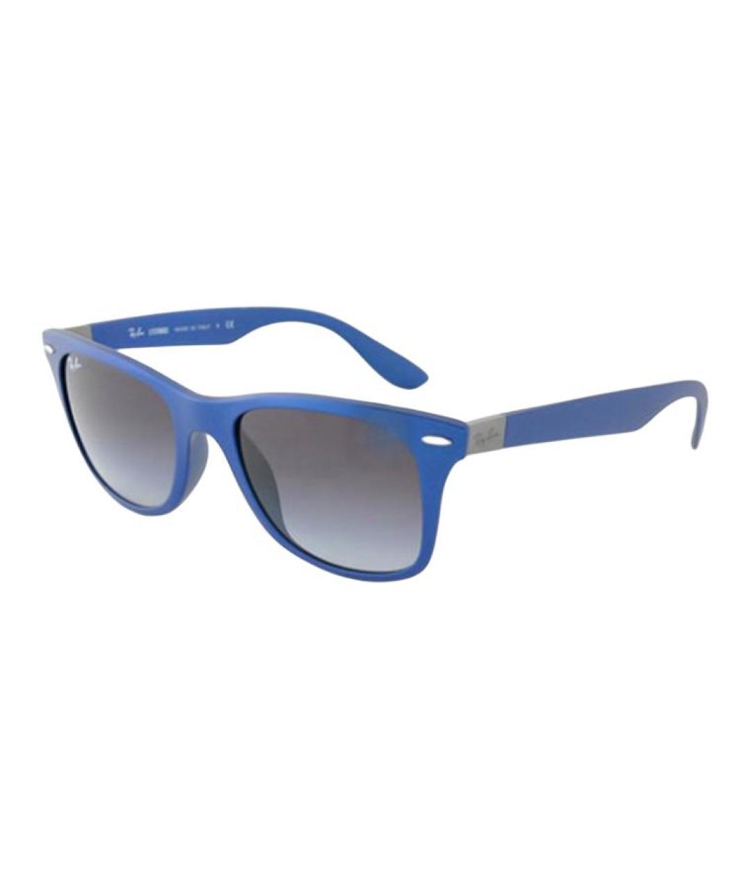 RAY BAN Синие пластиковые солнцезащитные очки, фото 1