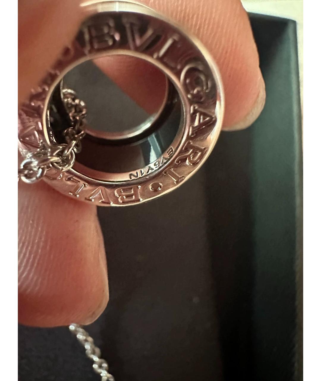 BVLGARI Серебряная серебряная подвеска, фото 7
