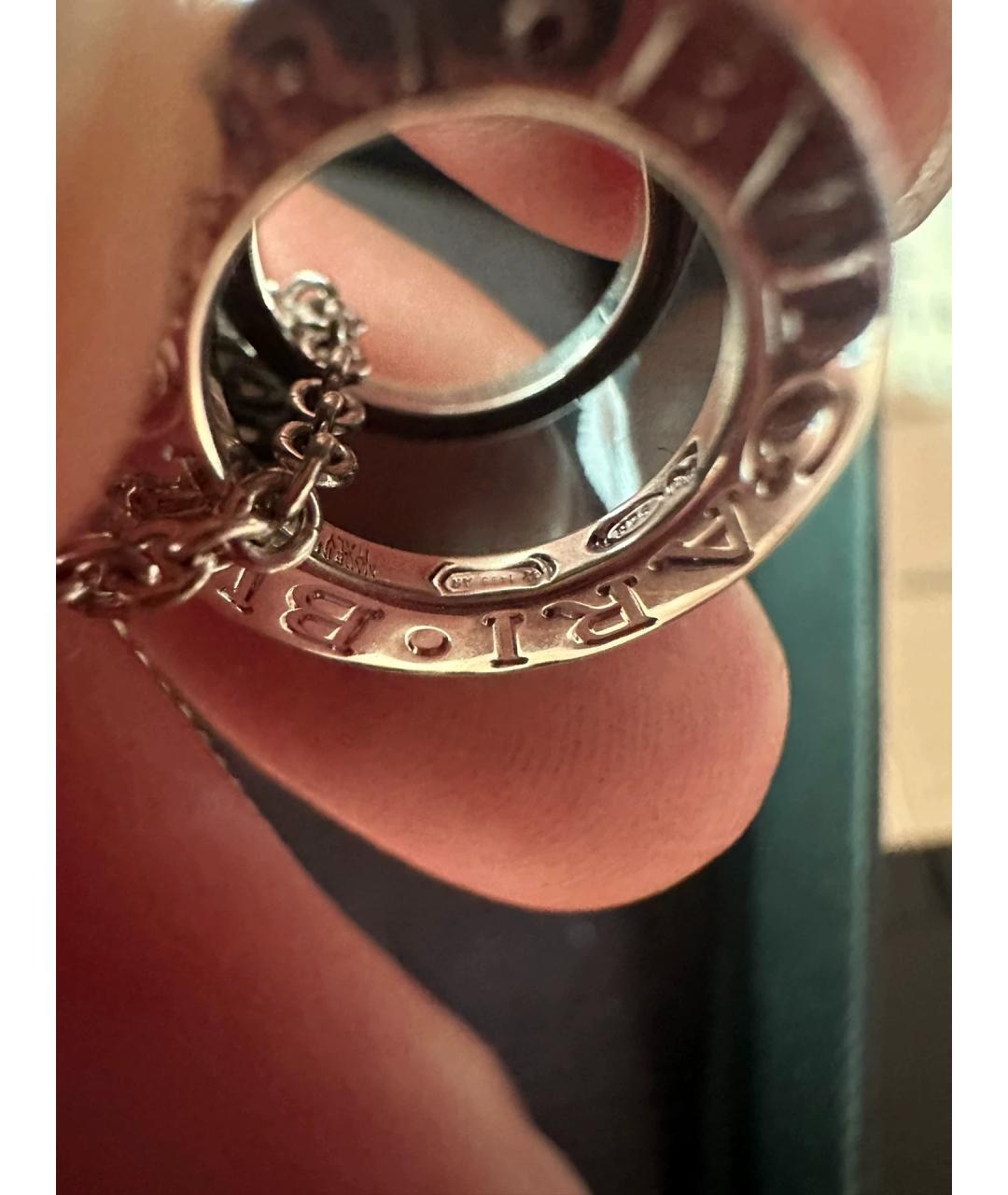 BVLGARI Серебряная серебряная подвеска, фото 8