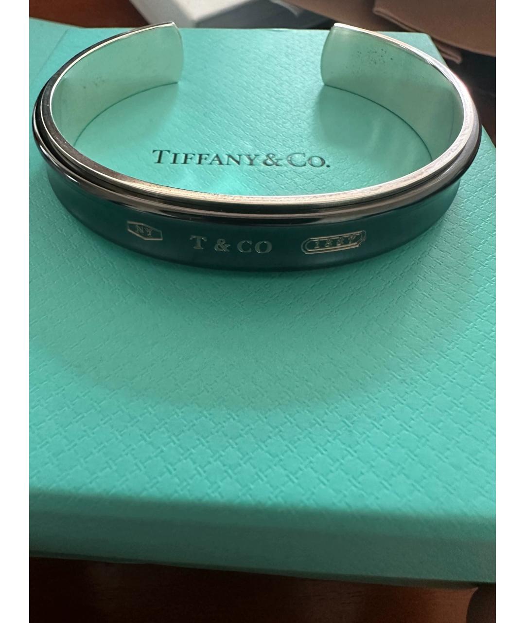 TIFFANY&CO Черный металлический браслет, фото 5
