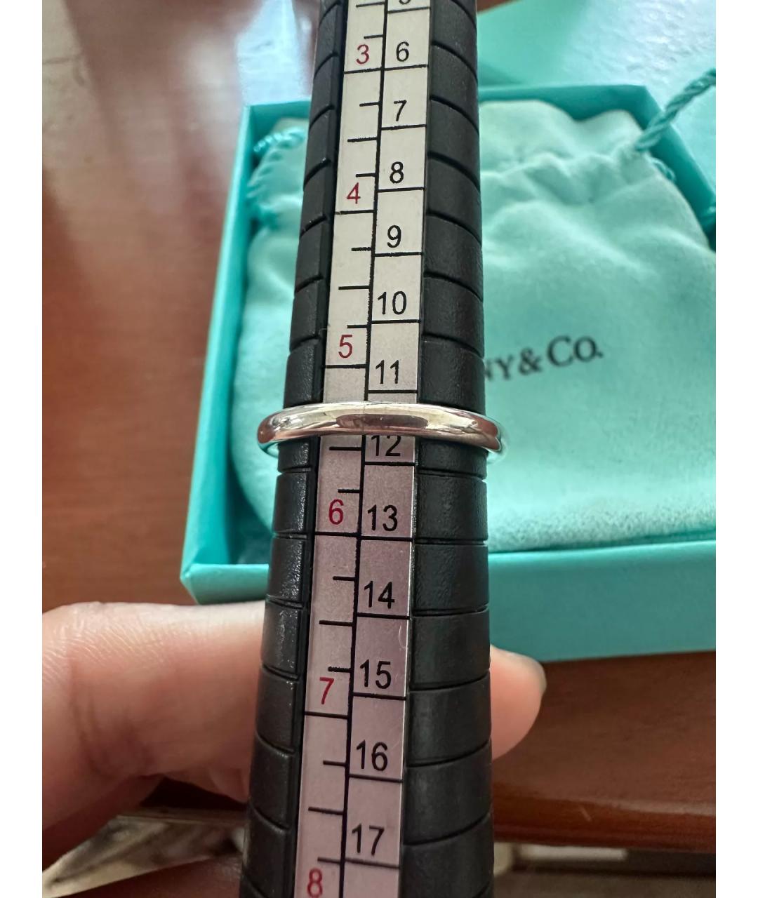 TIFFANY&CO Серебряное серебряное кольцо, фото 7