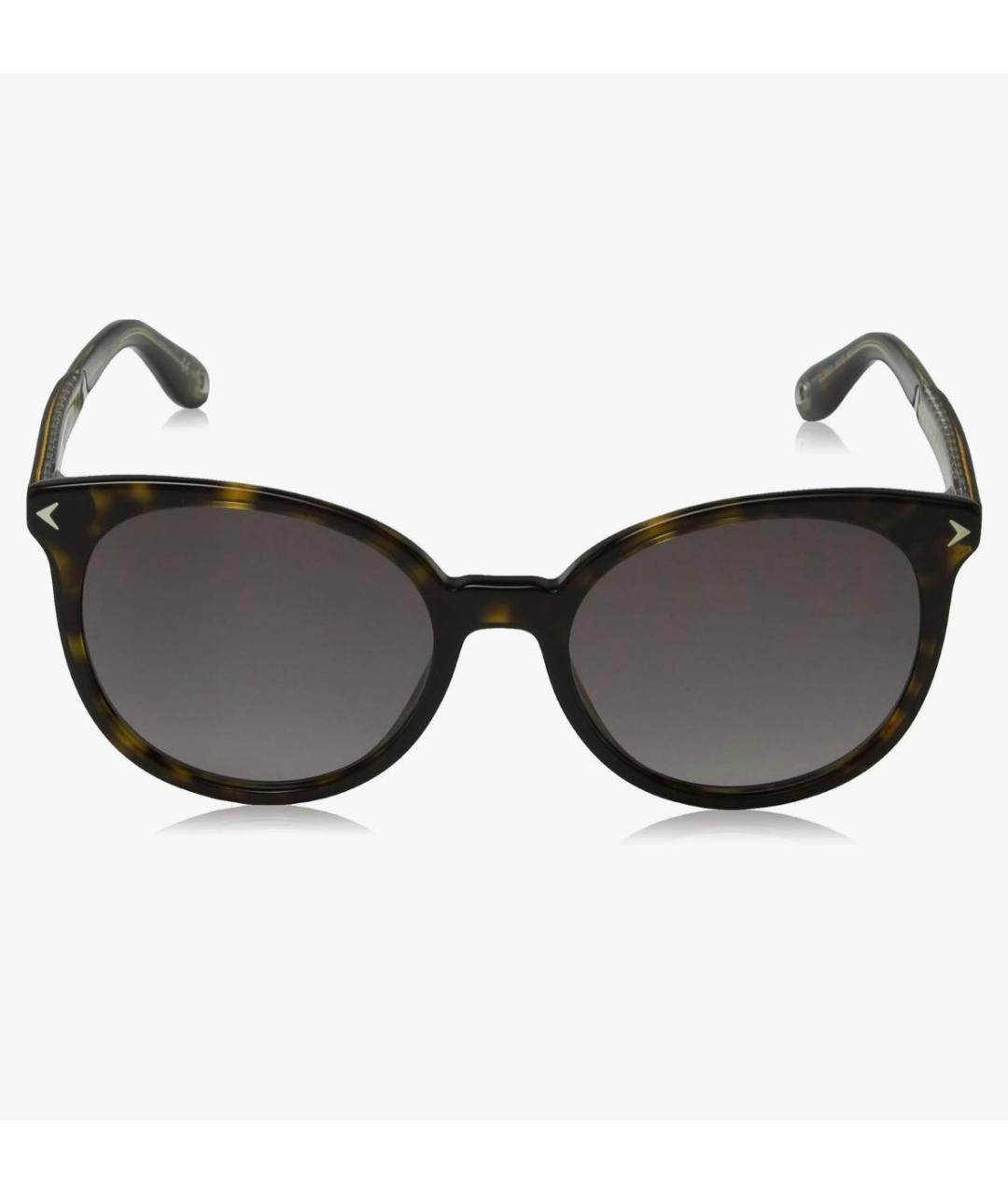GIVENCHY Коричневые пластиковые солнцезащитные очки, фото 3