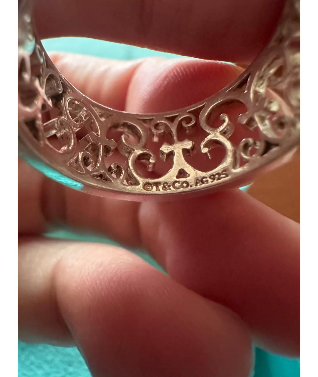 TIFFANY&CO Серебряное серебряное кольцо, фото 6