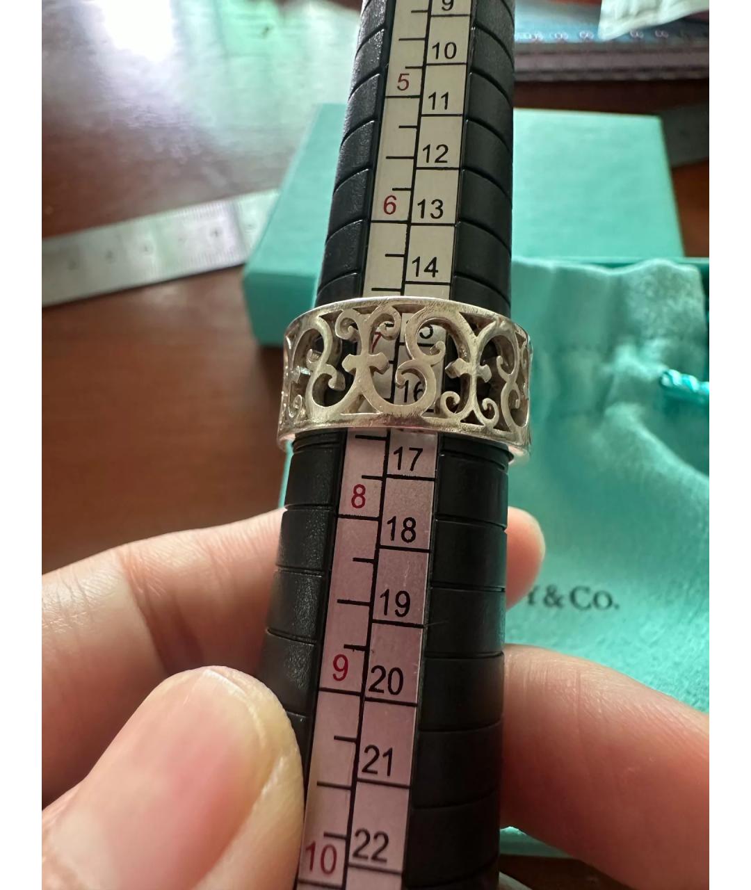 TIFFANY&CO Серебряное серебряное кольцо, фото 3