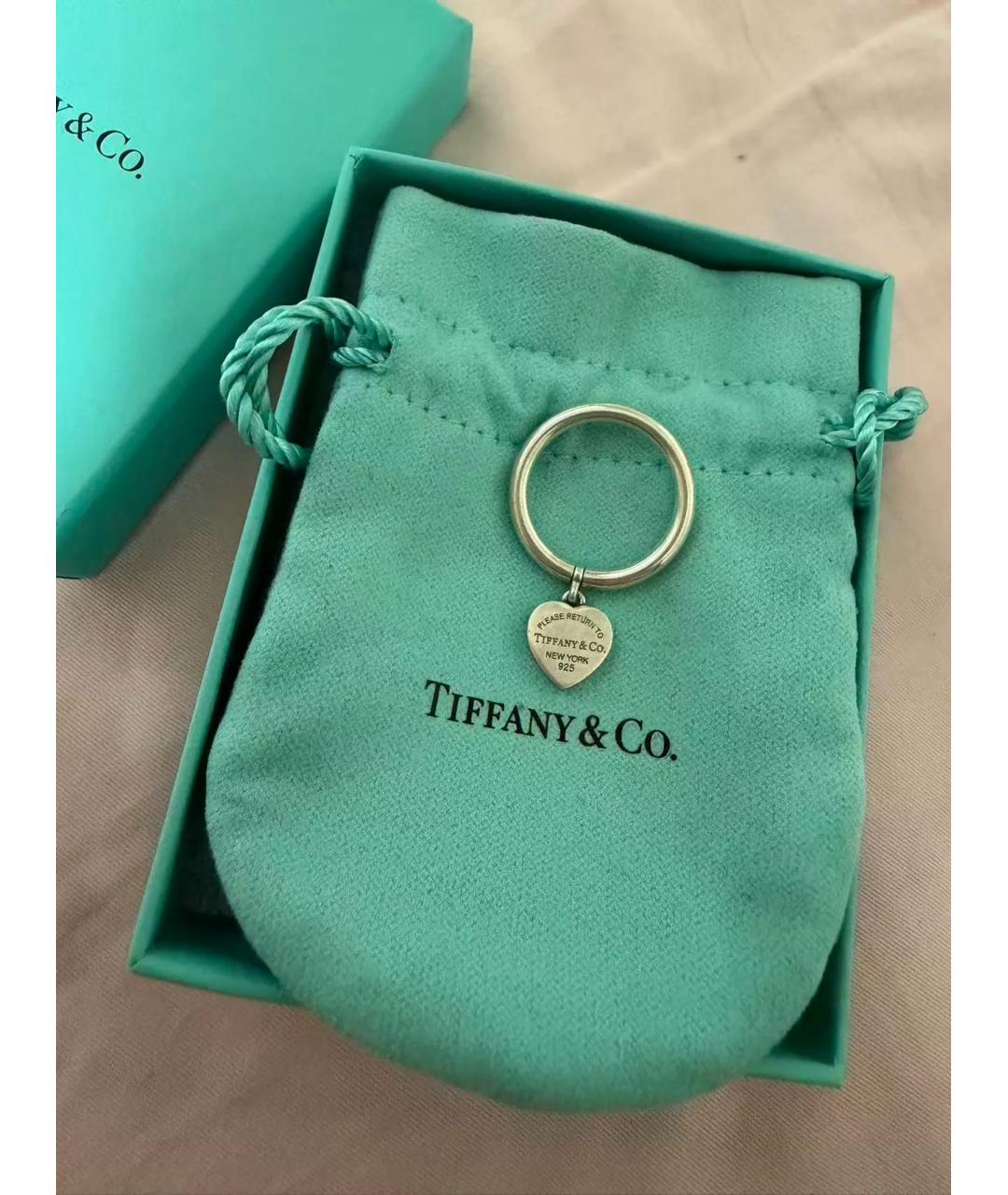 TIFFANY&CO Серебряное серебряное кольцо, фото 6