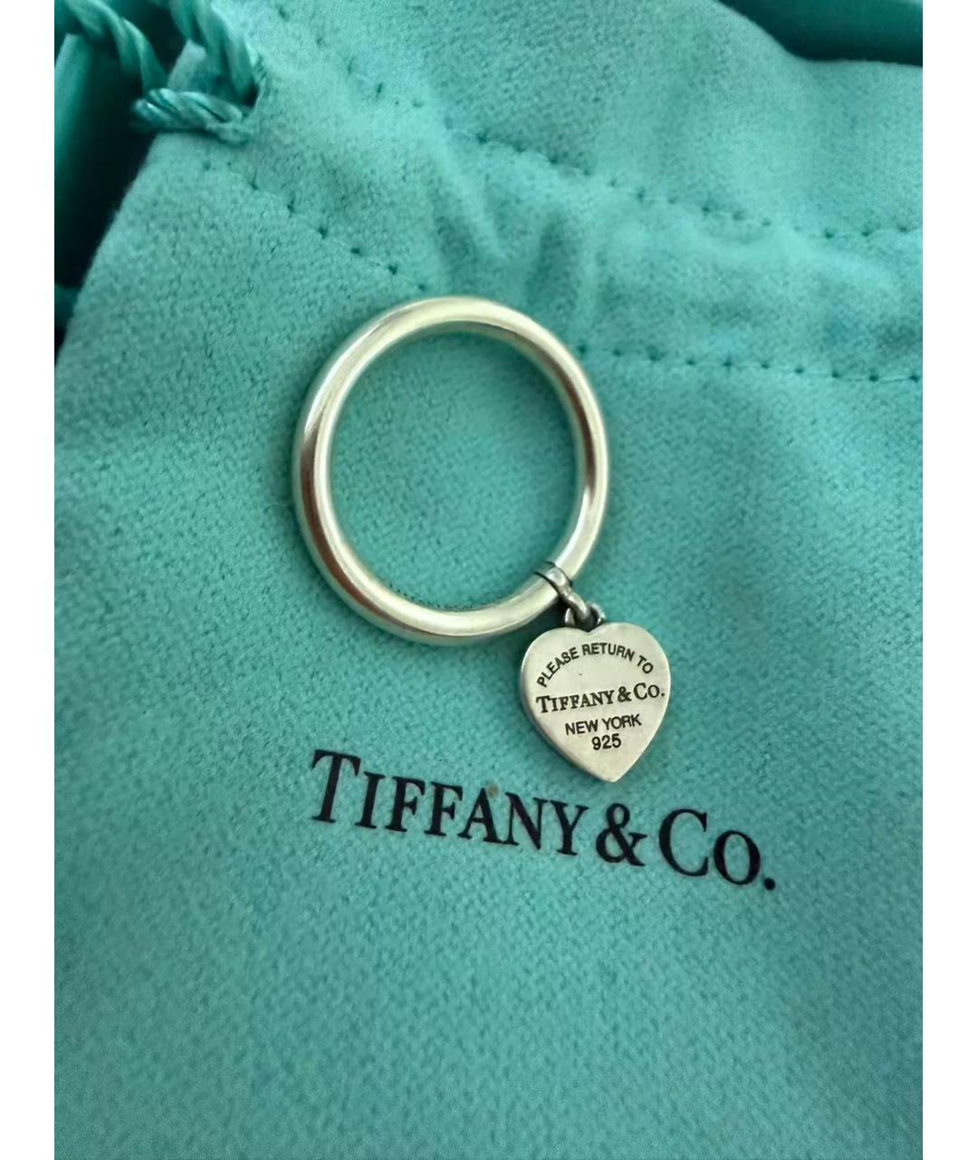 TIFFANY&CO Серебряное серебряное кольцо, фото 3