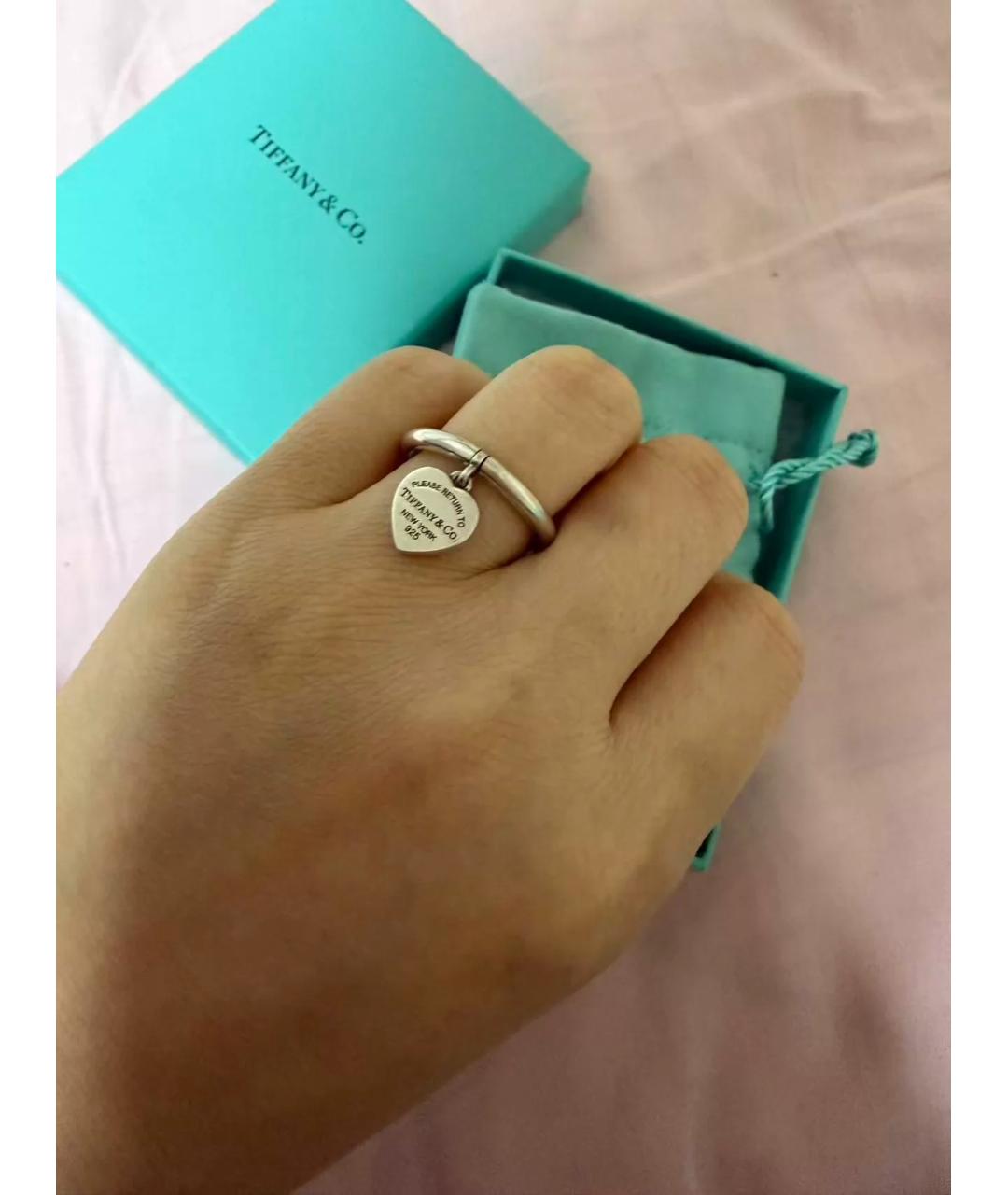 TIFFANY&CO Серебряное серебряное кольцо, фото 5