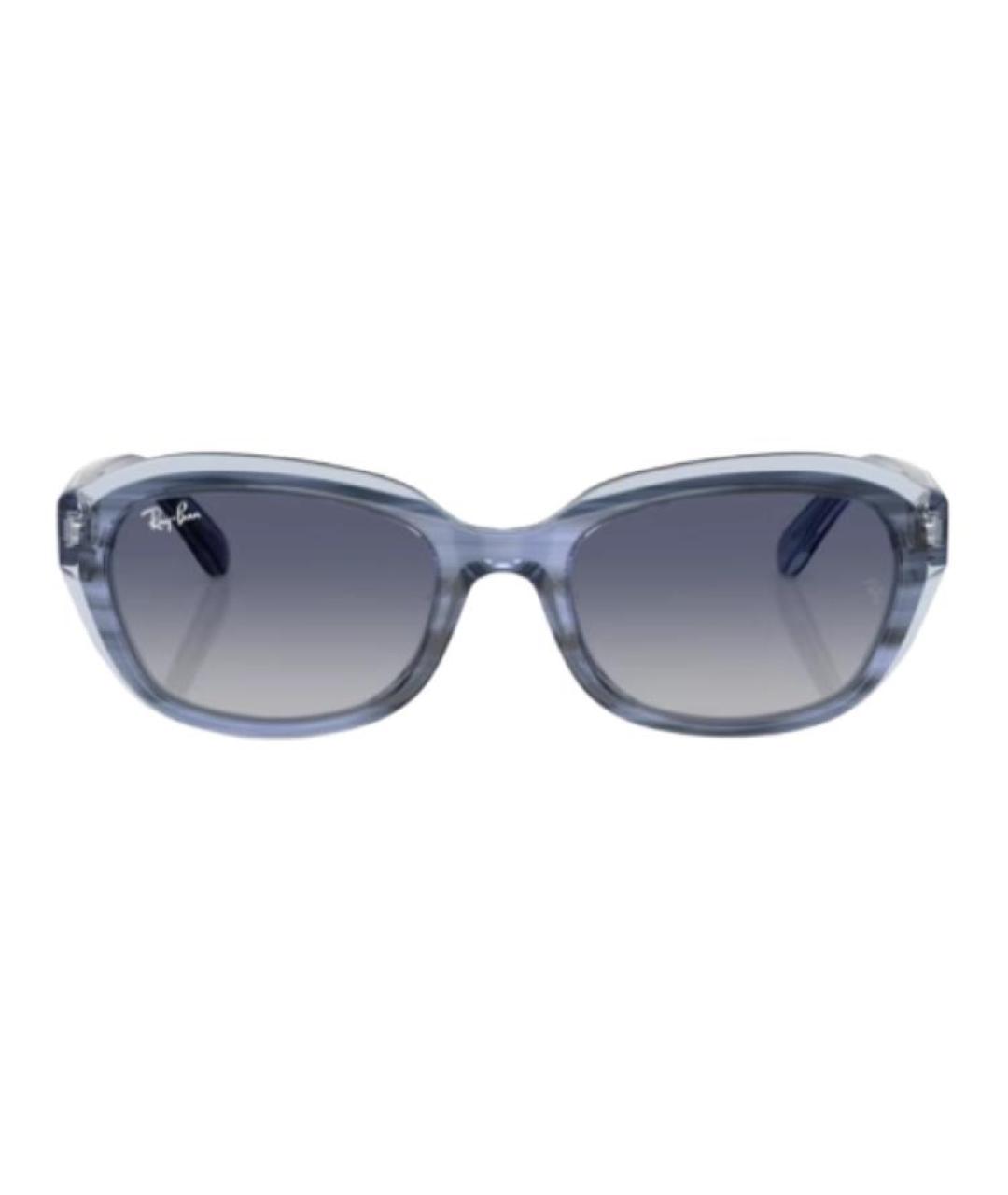 RAY BAN Синие пластиковые солнцезащитные очки, фото 2