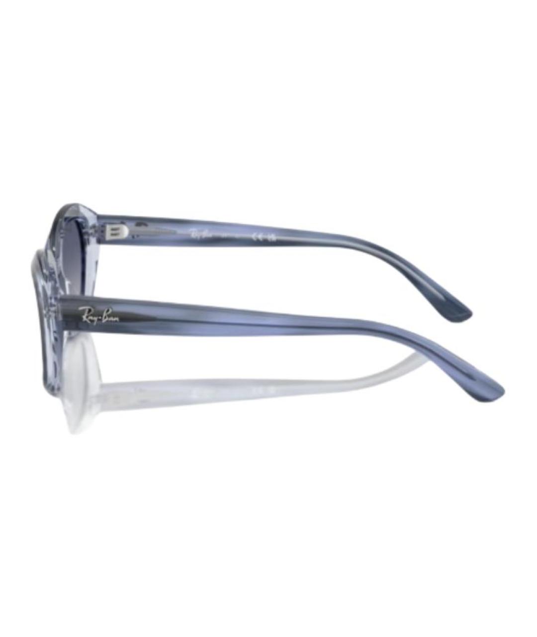 RAY BAN Синие пластиковые солнцезащитные очки, фото 3