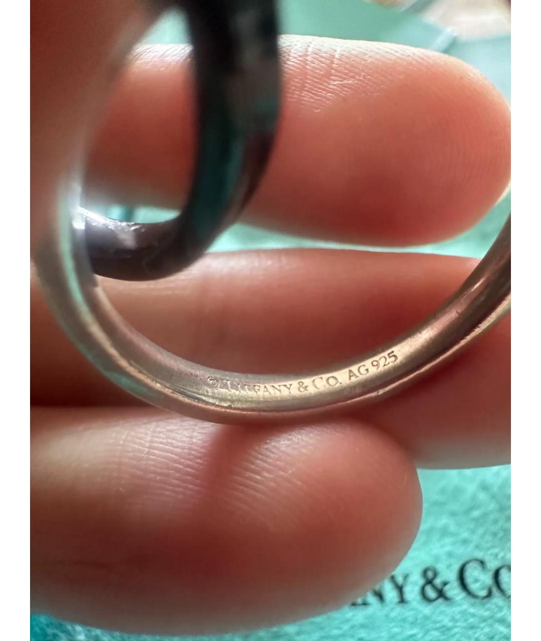 TIFFANY&CO Серебряное серебряное кольцо, фото 7