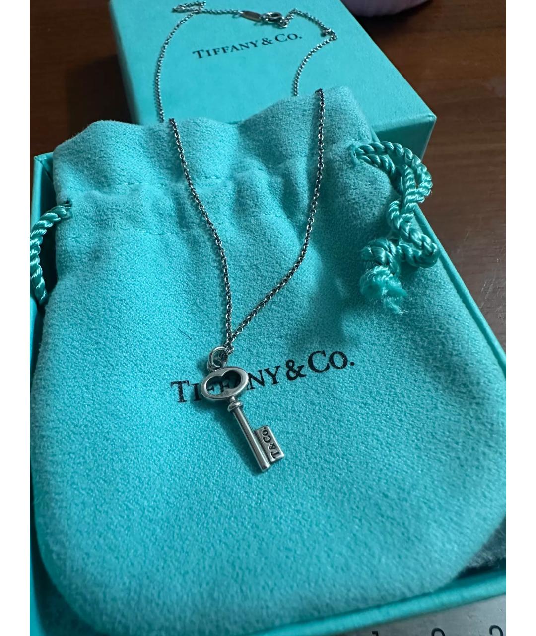 TIFFANY&CO Серебряная серебряная подвеска, фото 2