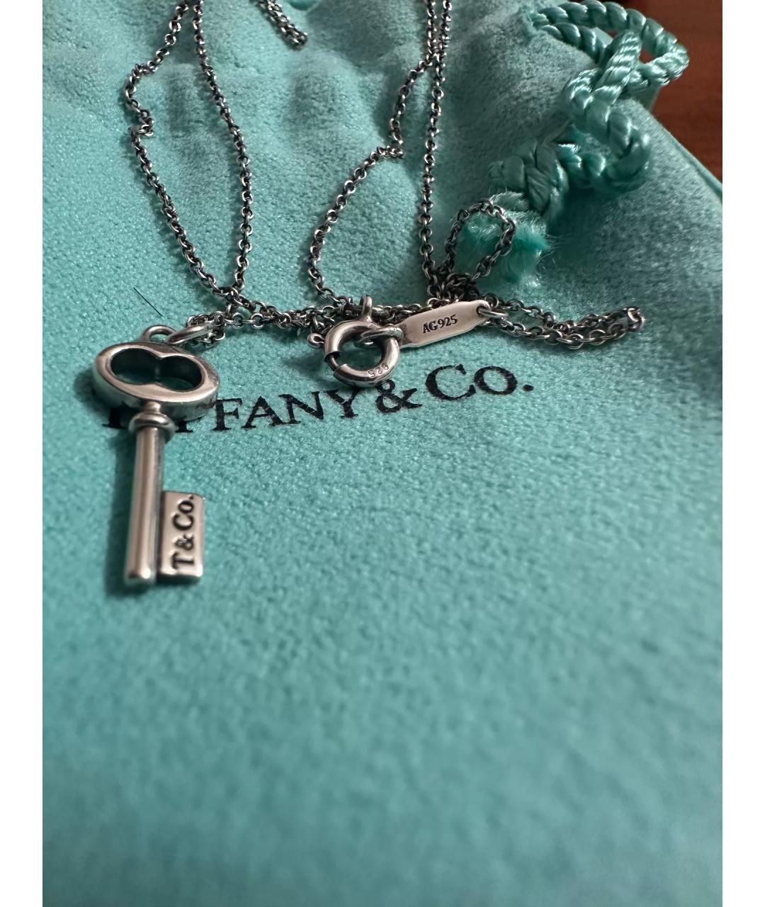 TIFFANY&CO Серебряная серебряная подвеска, фото 3