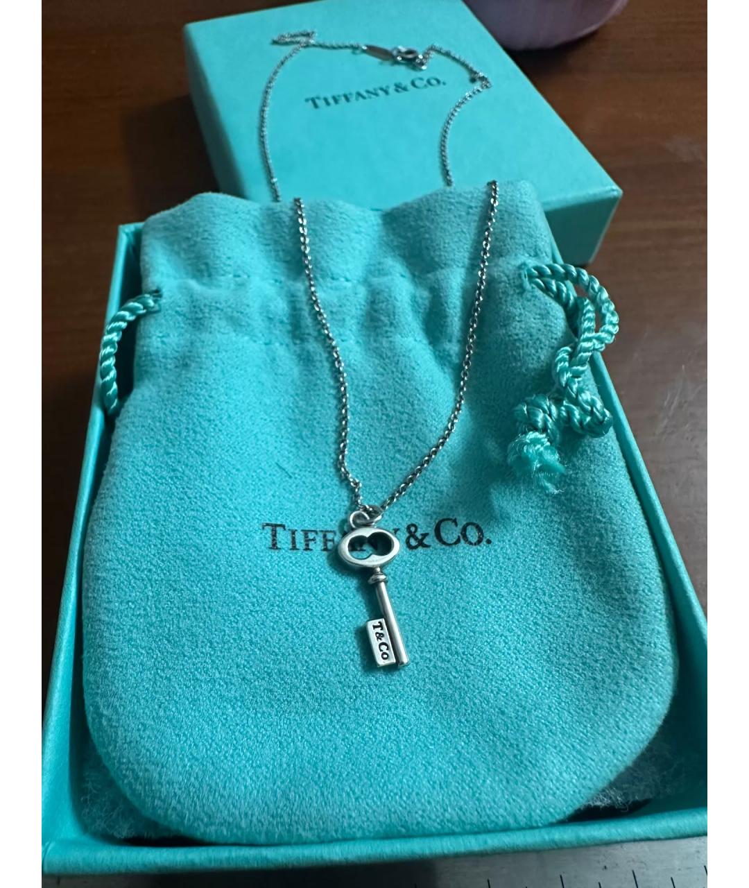 TIFFANY&CO Серебряная серебряная подвеска, фото 5