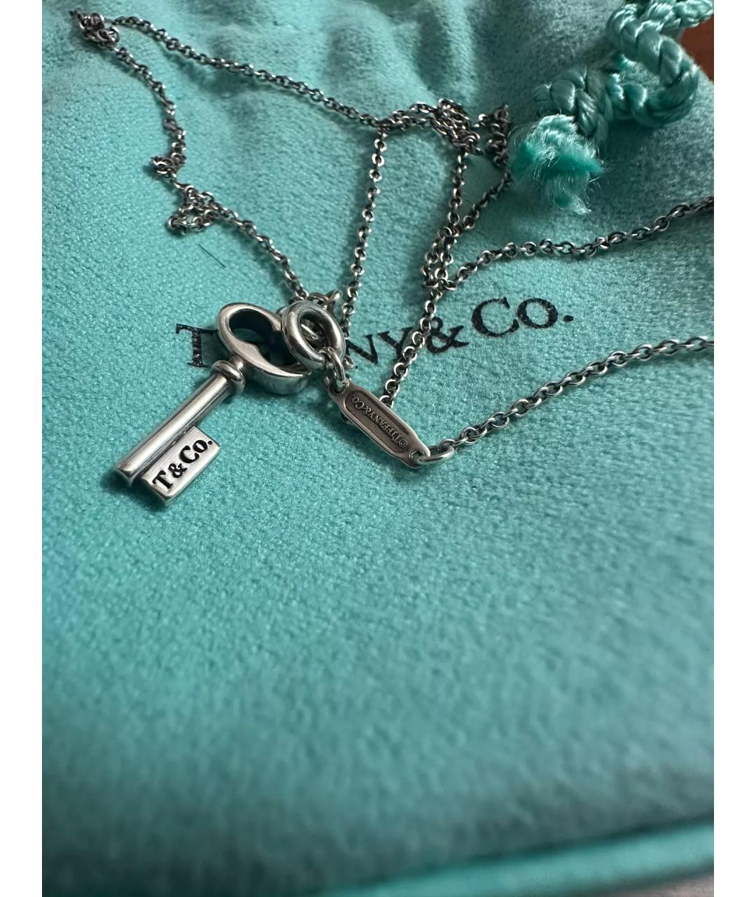 TIFFANY&CO Серебряная серебряная подвеска, фото 4