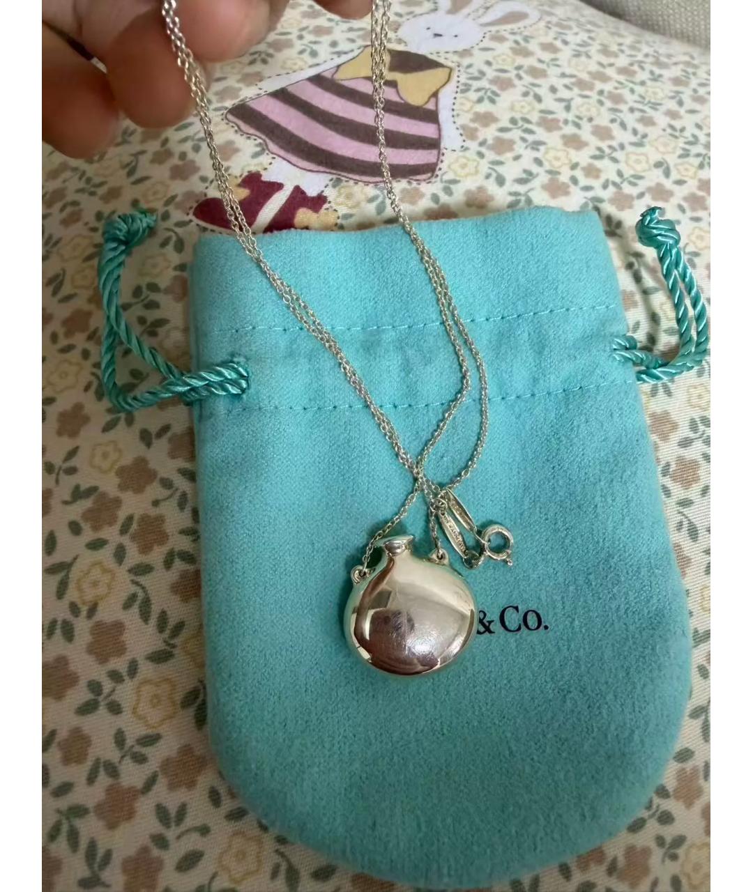 TIFFANY&CO Серебряная серебряная подвеска, фото 4