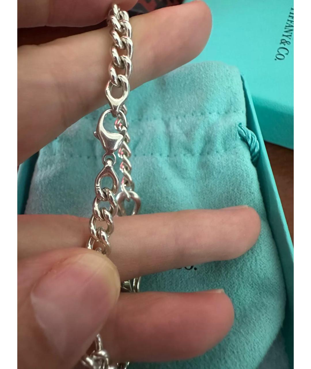 TIFFANY&CO Серебряный серебряный браслет, фото 4