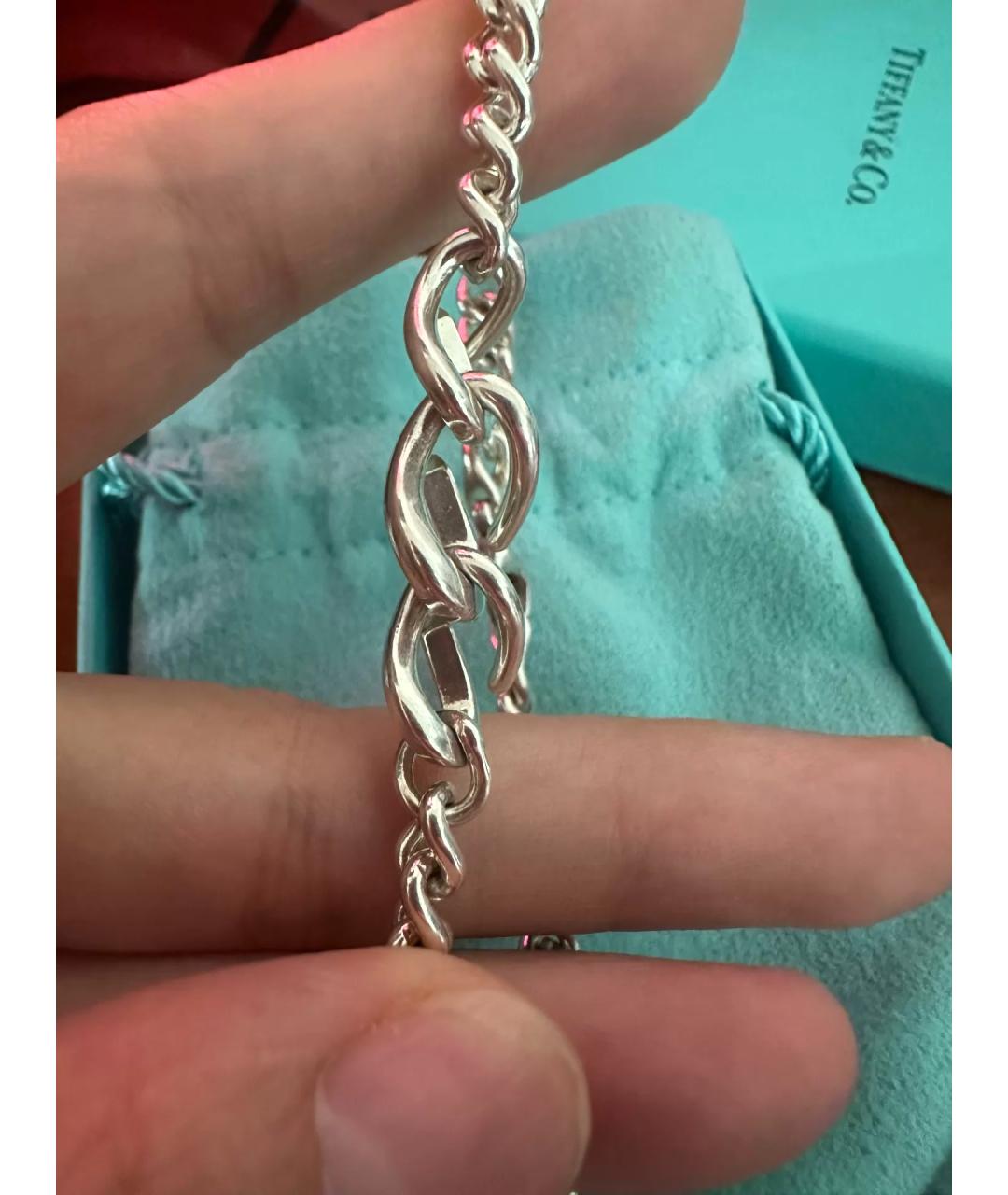 TIFFANY&CO Серебряный серебряный браслет, фото 2