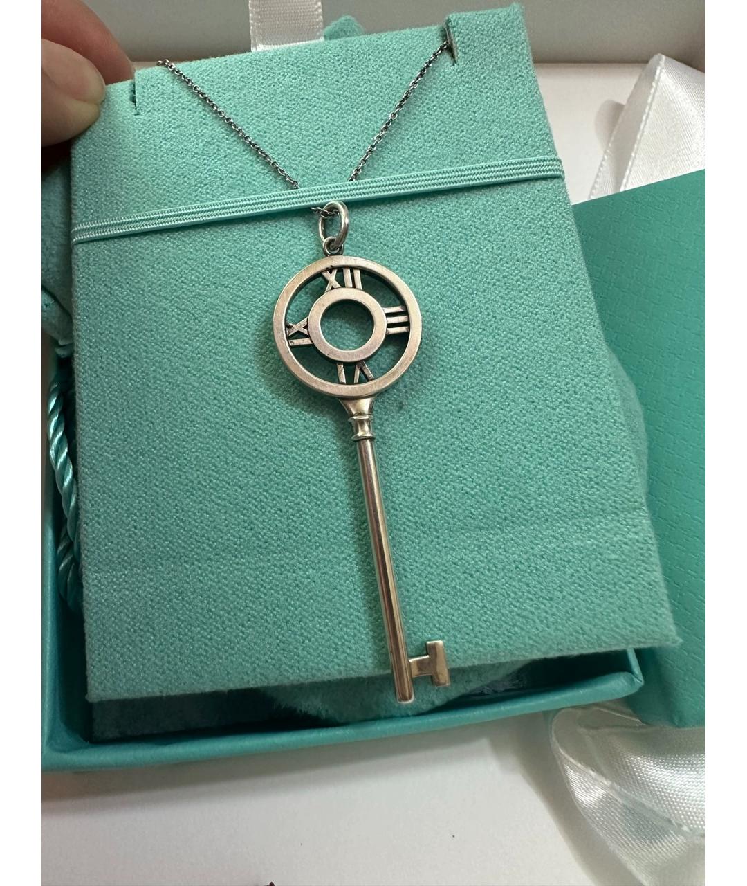 TIFFANY&CO Серебряная серебряная подвеска, фото 6