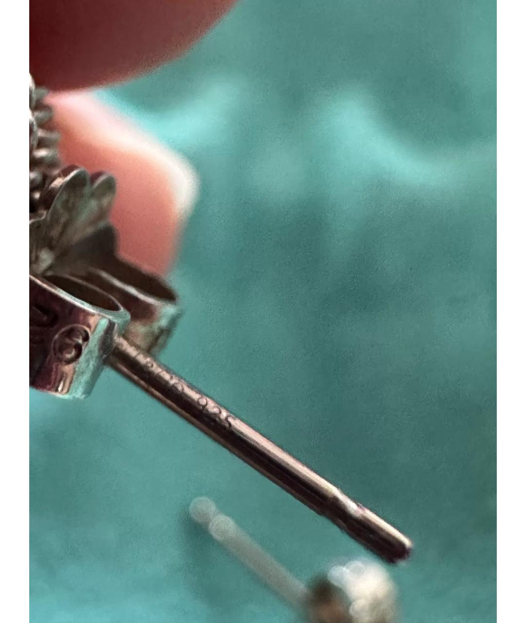 TIFFANY&CO Серебряные серебряные серьги, фото 6