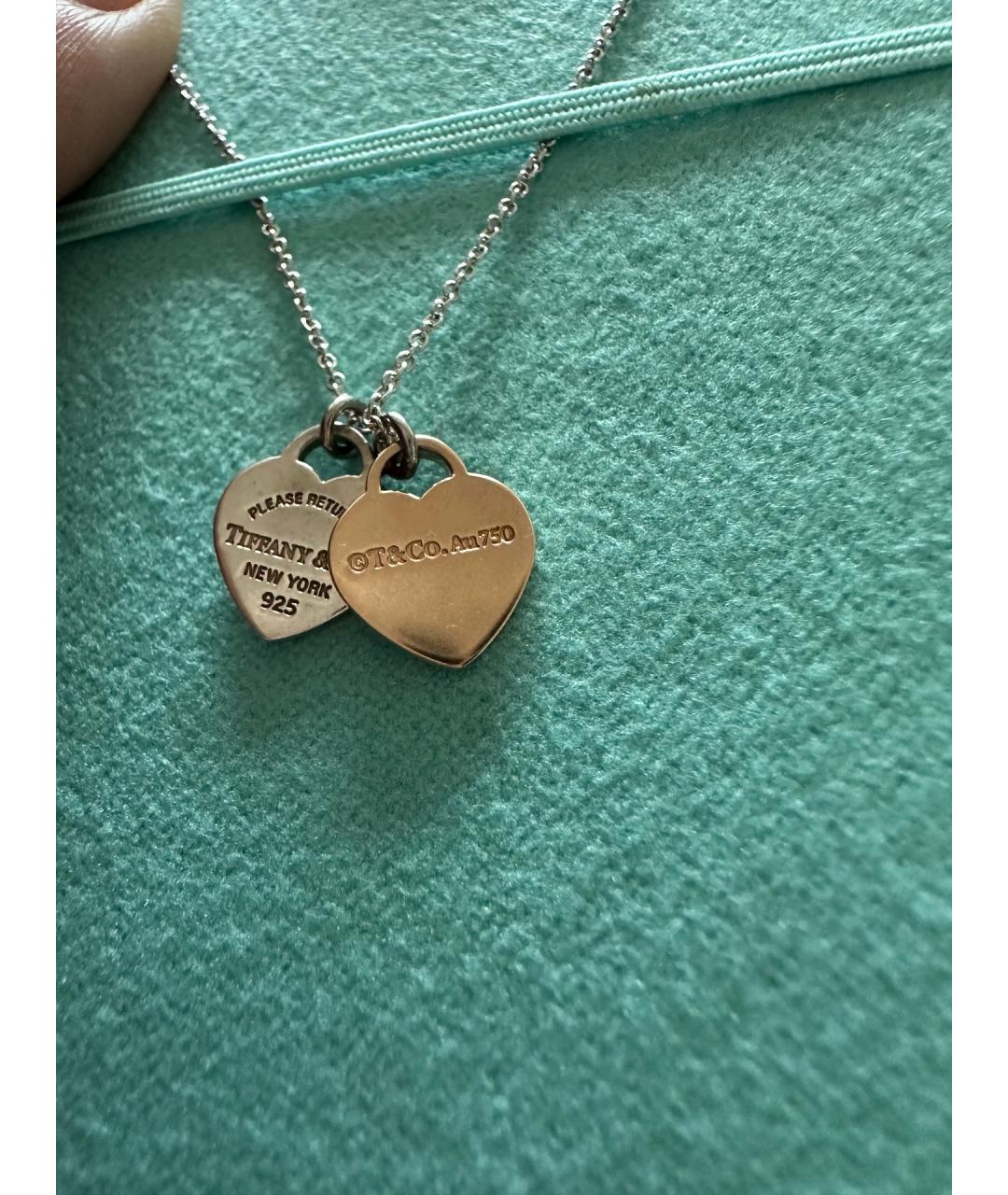 TIFFANY&CO Серебряная серебряная подвеска, фото 2