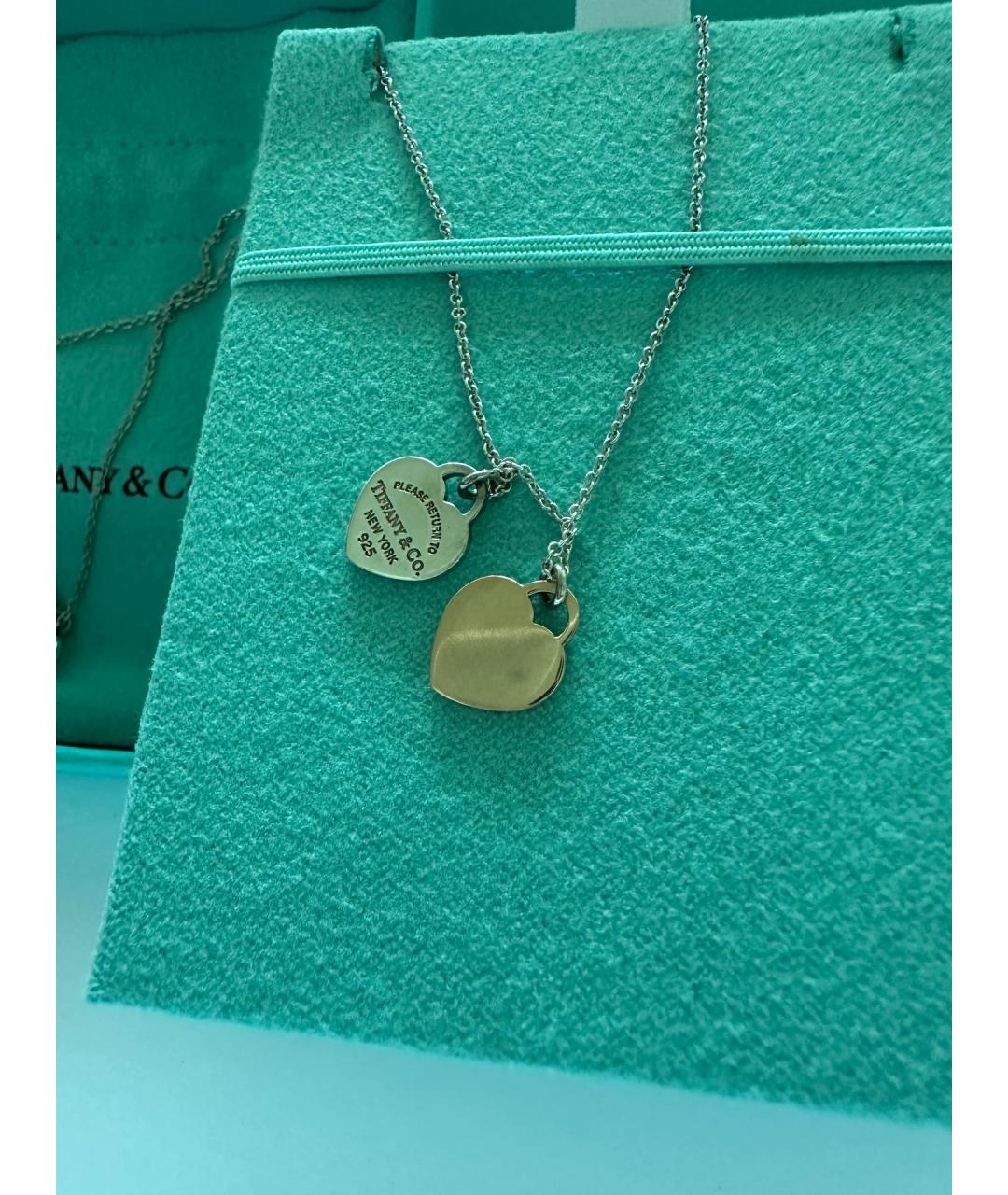 TIFFANY&CO Серебряная серебряная подвеска, фото 4