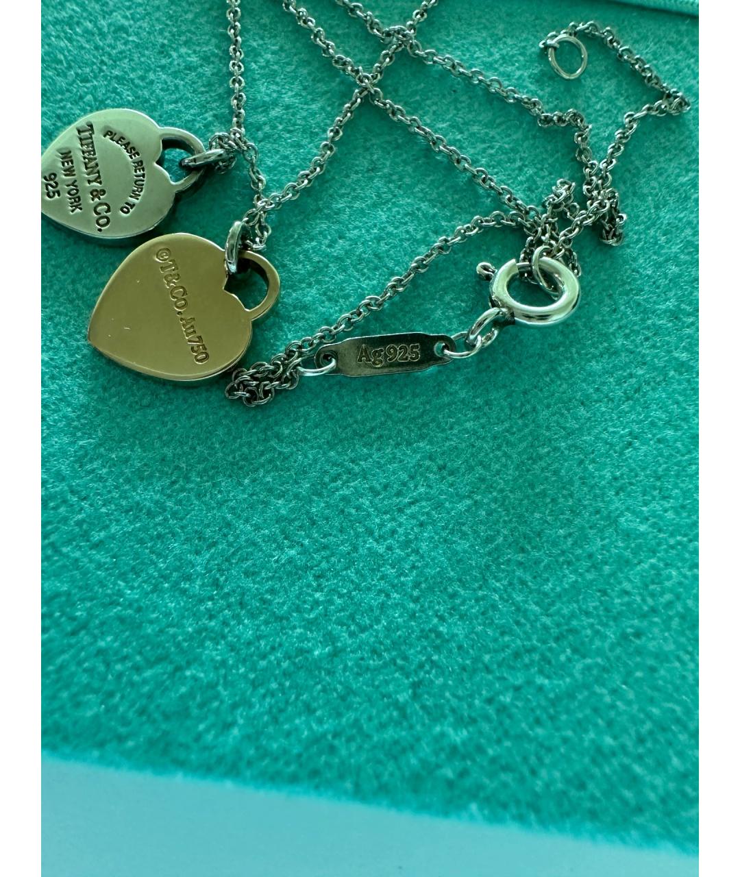 TIFFANY&CO Серебряная серебряная подвеска, фото 5
