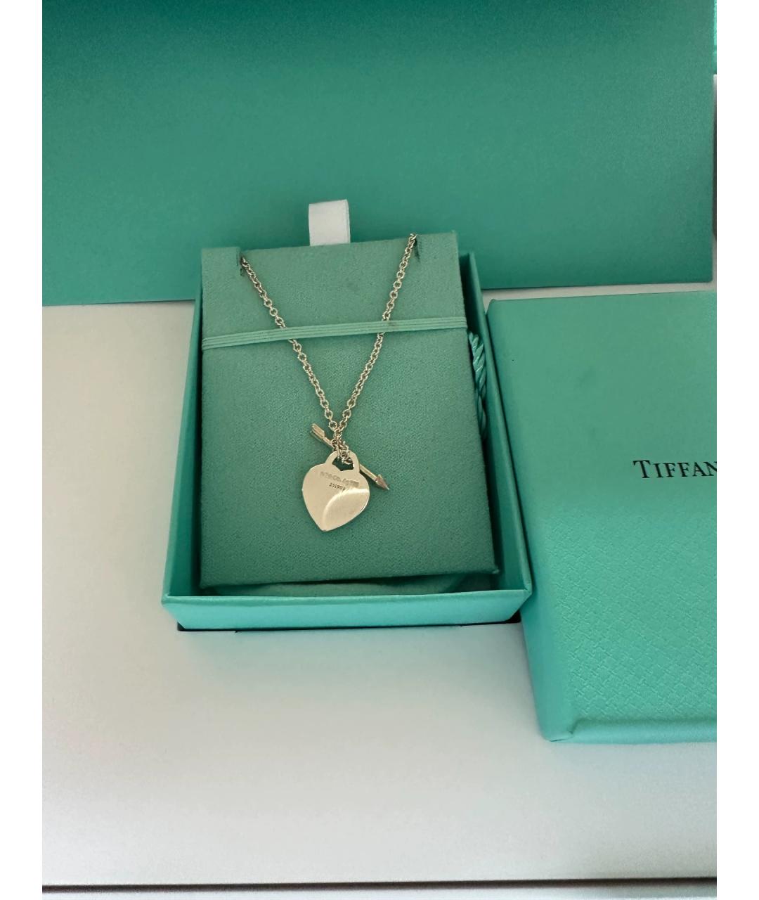 TIFFANY&CO Серебряная серебряная подвеска, фото 2