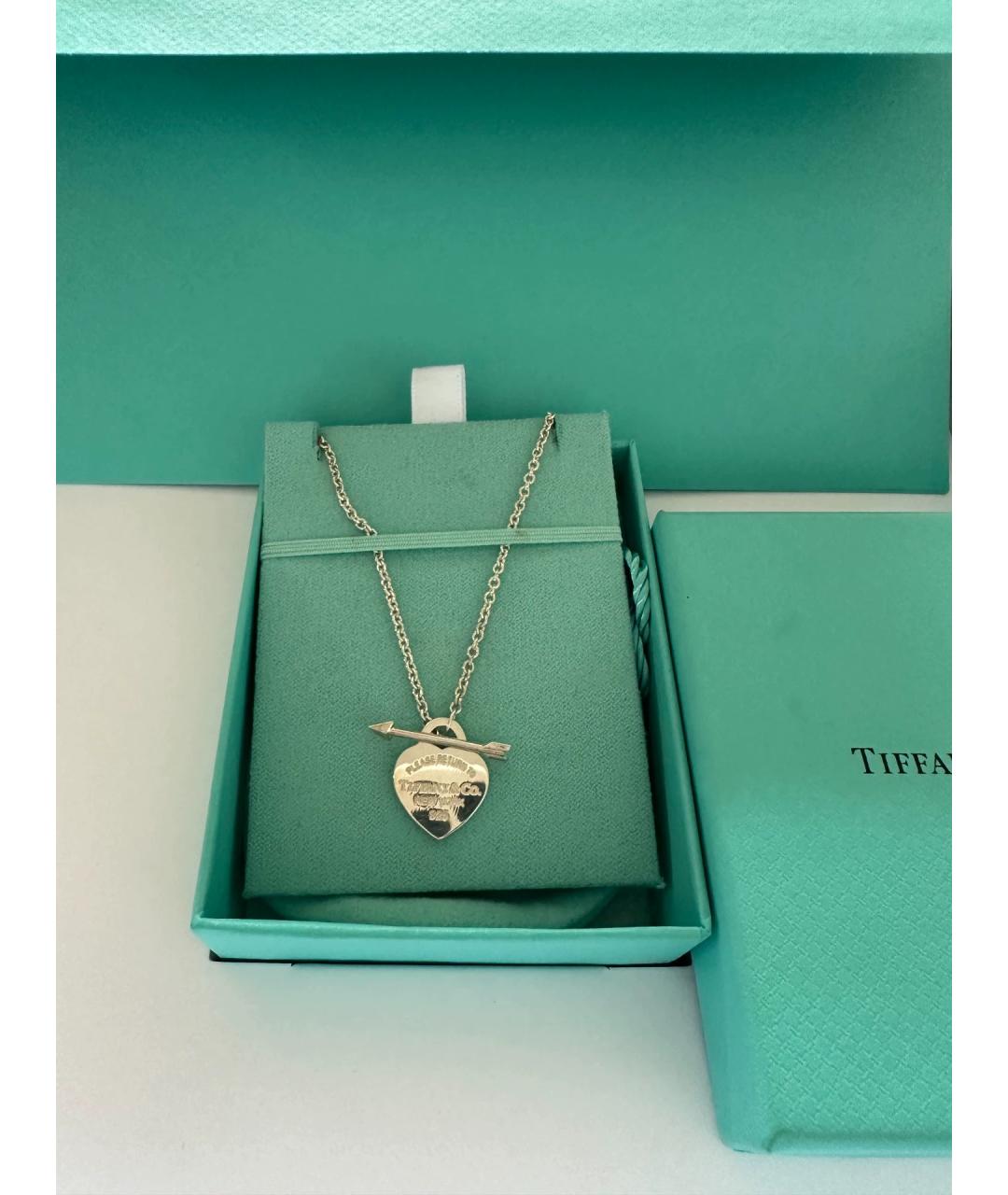 TIFFANY&CO Серебряная серебряная подвеска, фото 7