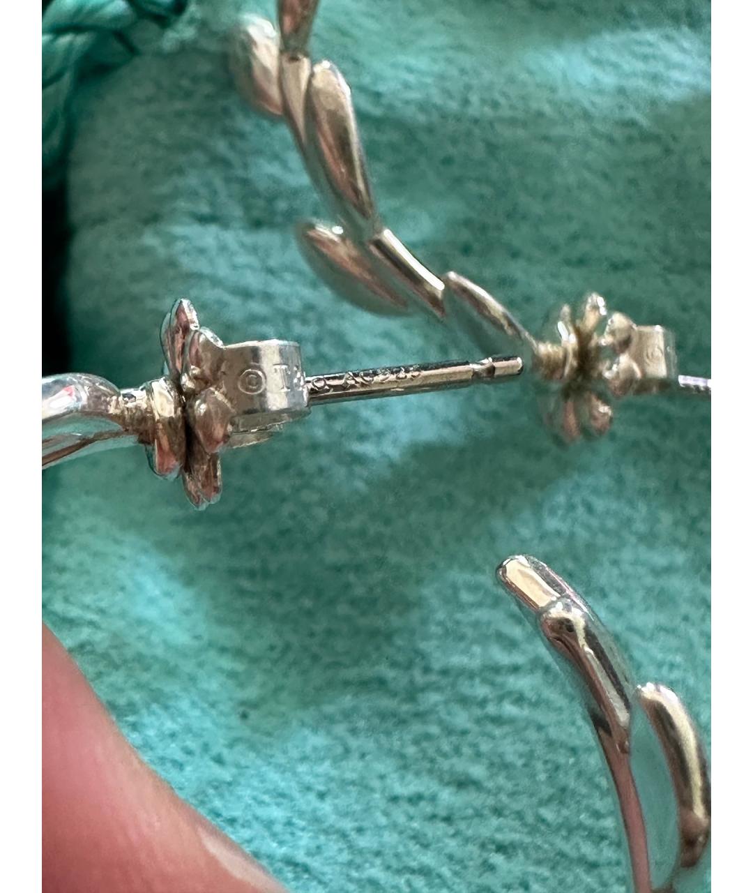 TIFFANY&CO Серебряные серебряные серьги, фото 9